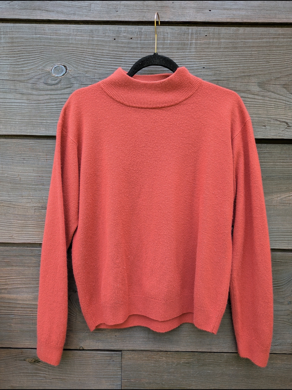 Dress Barn Coral Cowl Neck Sweater